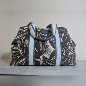 Tory Burch Tabora Canvas Tote/Shoulder Bag in XL